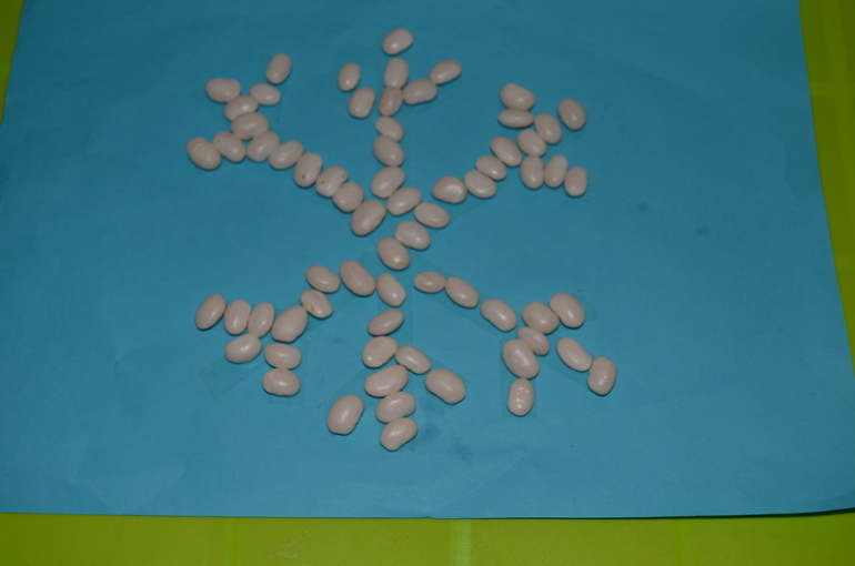 Предновогодние занимашки. Снежинки