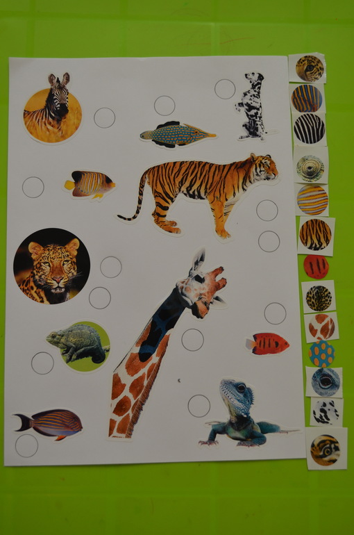 Задания с наклейками и фломастерами(и не только) или неделя на больничном без принтера :)