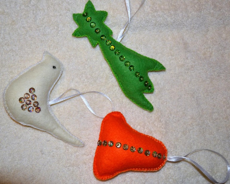 Фетрушки к новому году