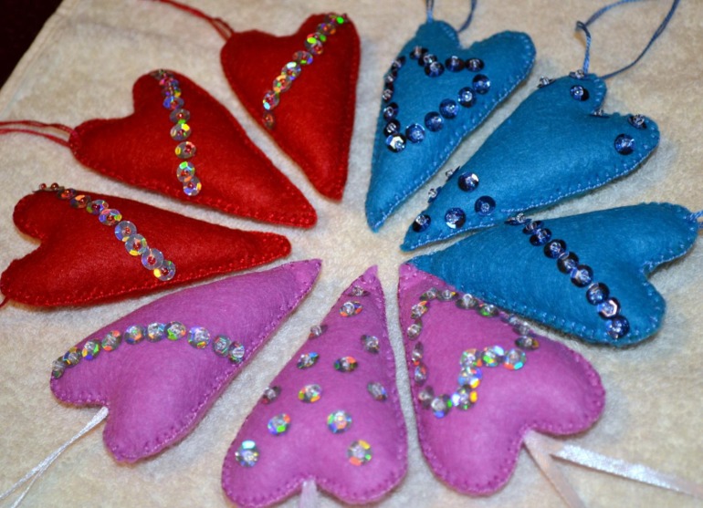 Фетрушки к новому году