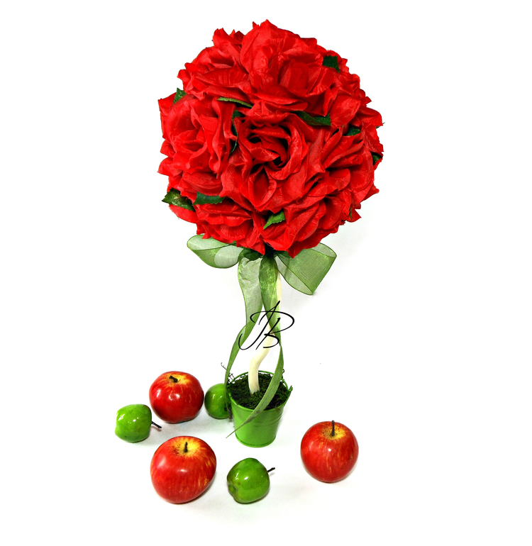 У всех елочки, а у меня цветочки))...