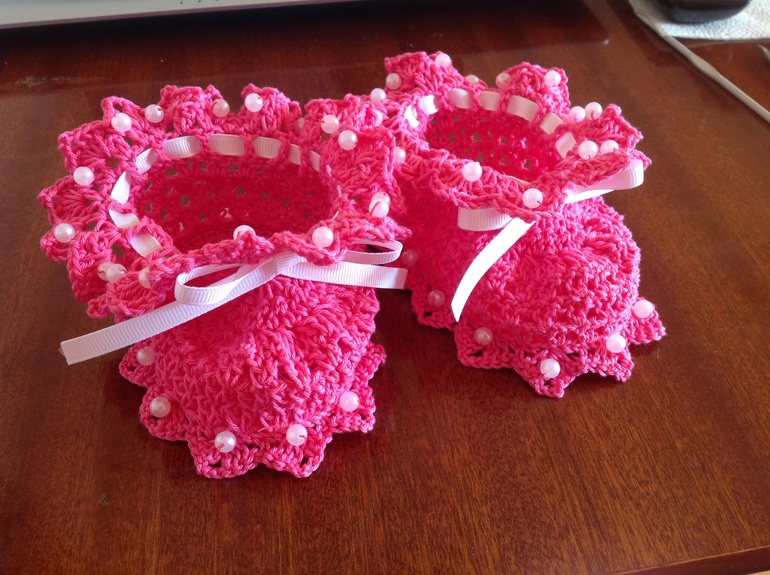 Продолжаю осваивать крючок! Связались пинеточки)))