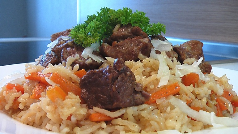 Узбекский плов