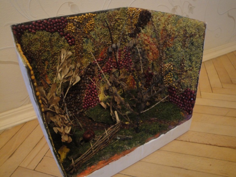 Осенняя поделка в садик