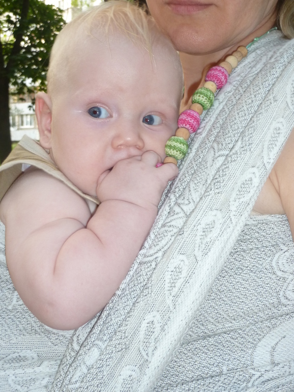 Дидимос Павлины экрю и крашенный гранат