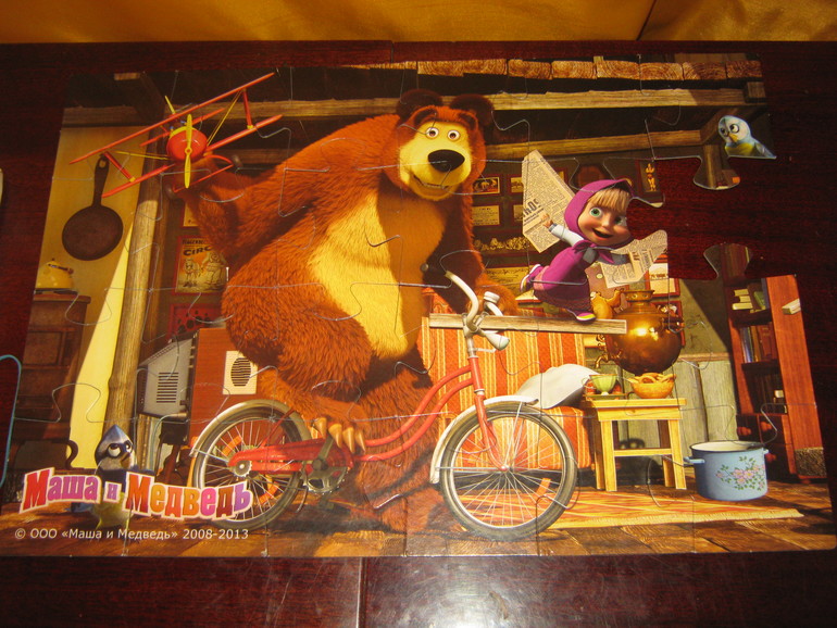 Отчётик про наши пазлы