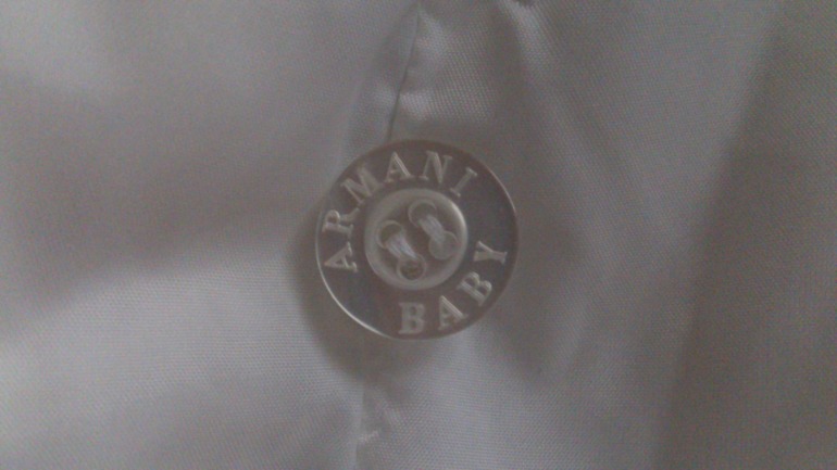 Пуховый конверт Armani