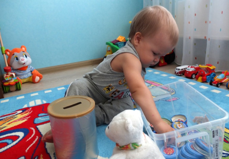 Лотерея № 24. Мишка и рыбки.