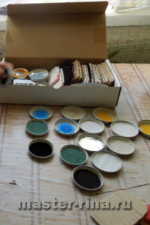 Трогательная игра или наши тактильные карточки.