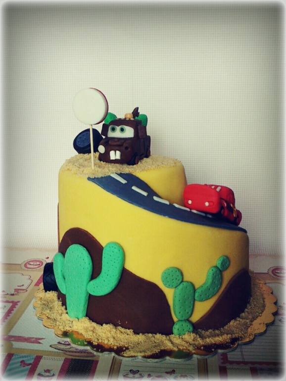 Мой второй заказной. Тачки. Девочки, жду от Вас комментов, что можно было сделать лучше.