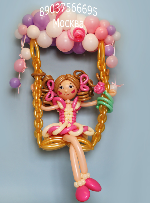 Фигуры из воздушных шаров от Shar-prezent.ru