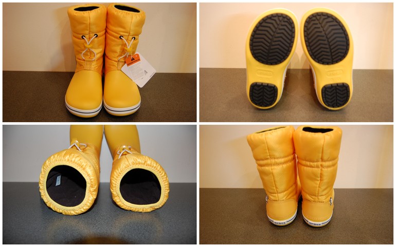 Женские зимние сапоги Крокс (Crocs) размеры от W4 до W10 (до 42 росс)