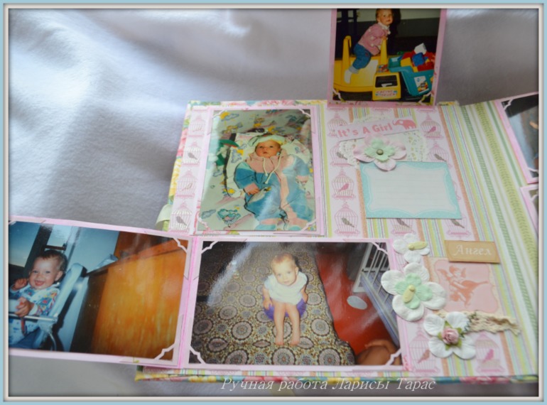 Нежный альбом для девочки на 17-ти летие