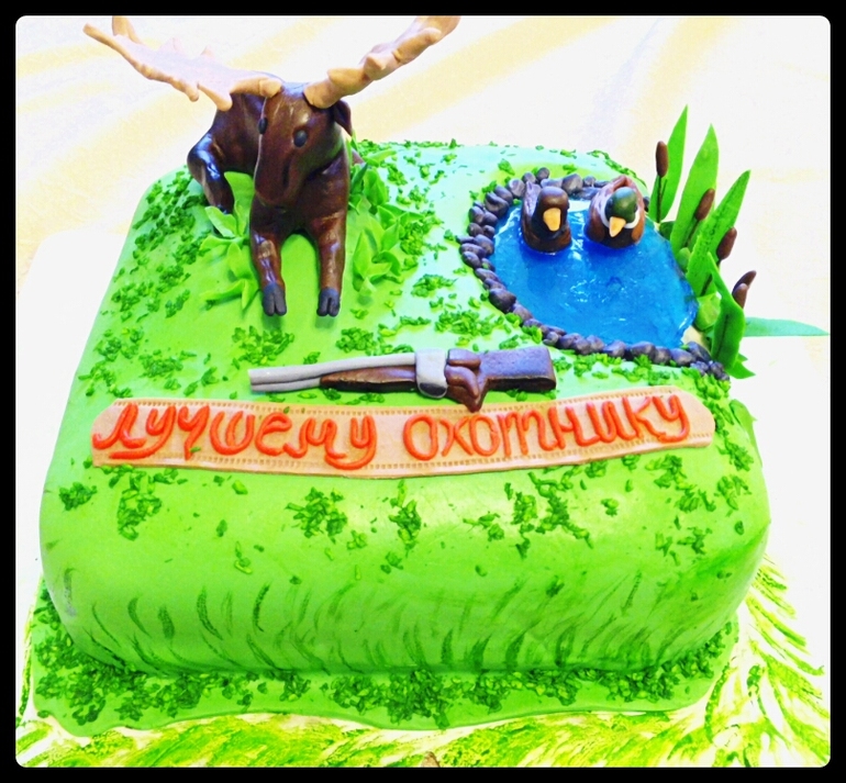 ТОРТИК ДЛЯ ОХОТНИКА.