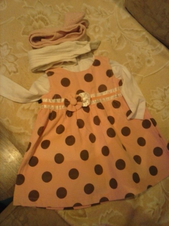 Сарафан и боди PlayToday 500р р-р 80-86