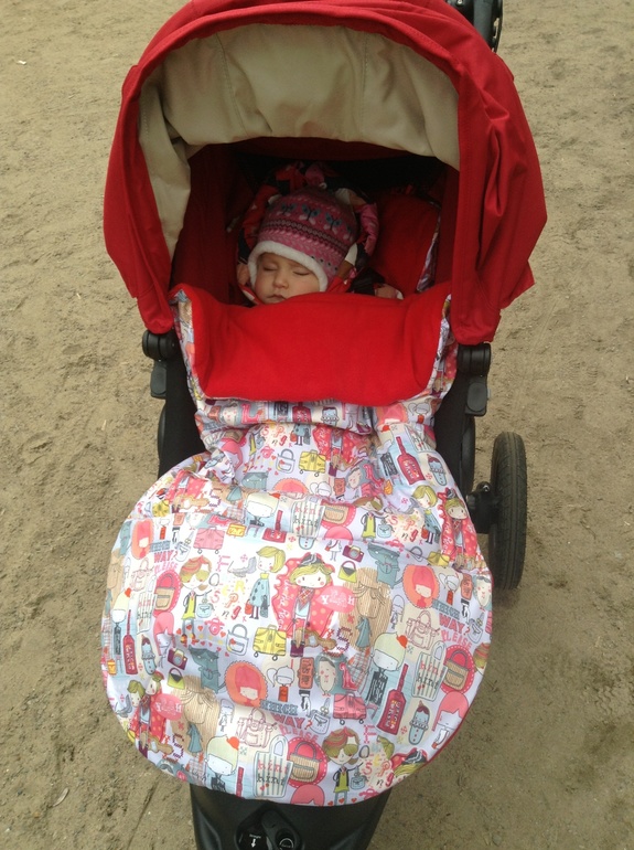 Конверт в коляску. Хваст.