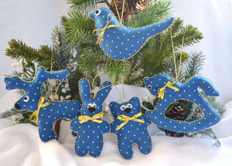 Детские елочные игрушки