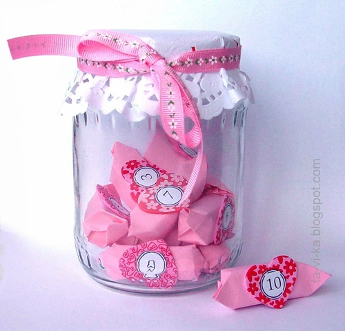 Сладкий календарь ожидания дня рождения