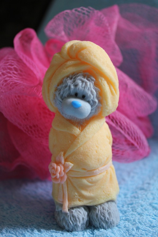 Мыло ручной работы мишки тедди