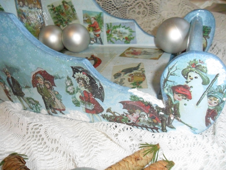 Сани Новогодние. Продам -1200 руб.