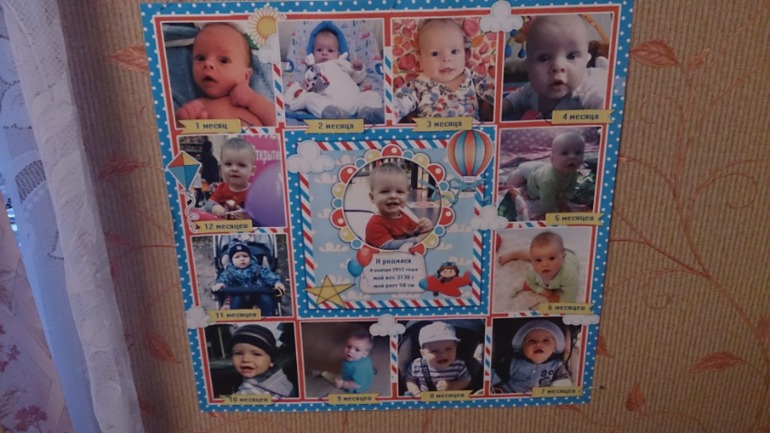 Первый День Рождения Илюши