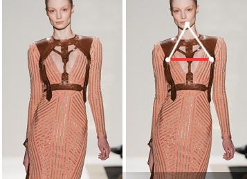 Как выглядеть стройнее используя действие углов?