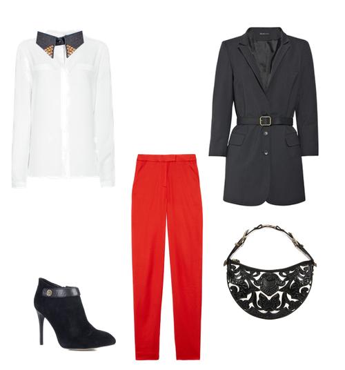 Варианты использования белой блузки