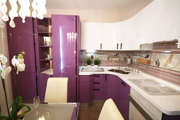 Стиль ар-деко, гламур на небольшой кухне, как Вам?Девочки, очень нужно Ваше мнение и совет.