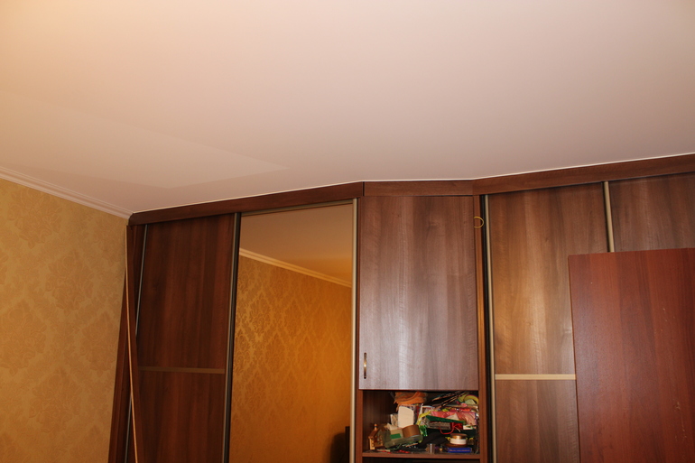 Натяжной потолок: До и После!!!