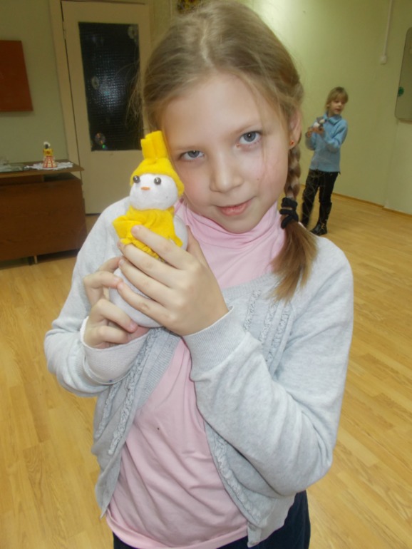 Снеговики из носков