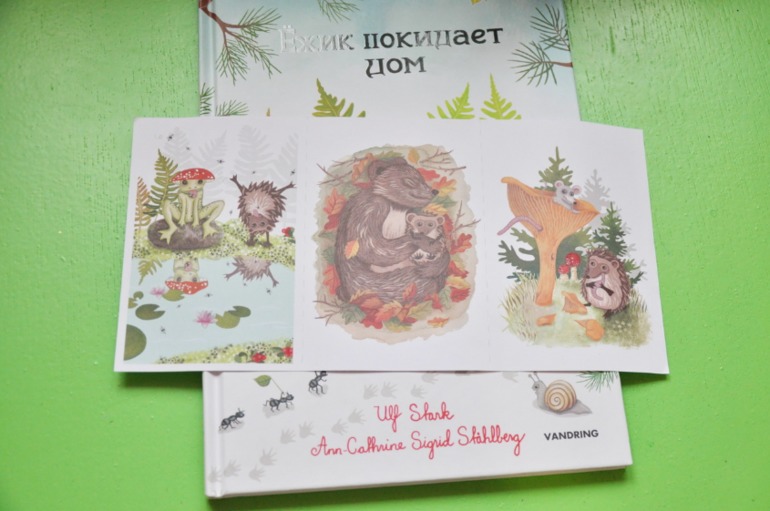 Ежик покидает дом