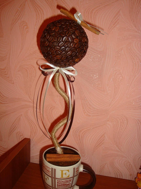 Кофейный топиарий