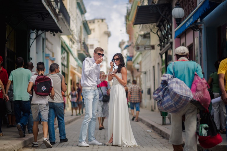 Кубинское счастье Ирины и Дениса