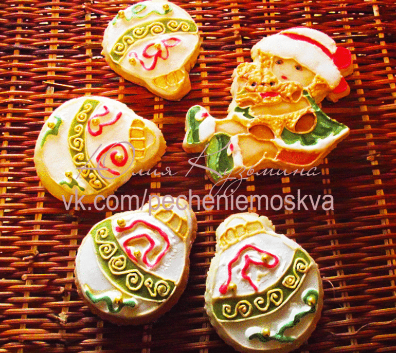 Расписные пряники и печенья