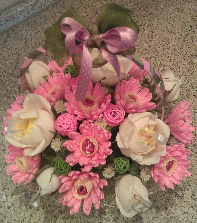 Мои корзинки с хризантемками