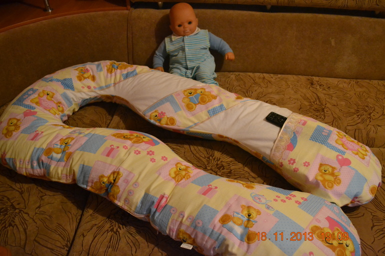 Необычные подушки для беременных.