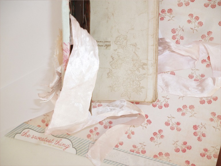 Блокнот в стиле Шебби-Шик