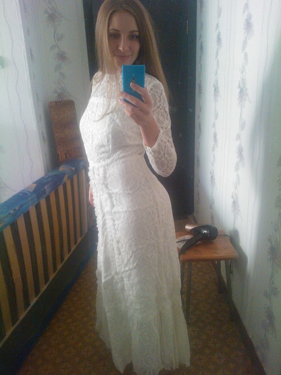 Свадебное платье...