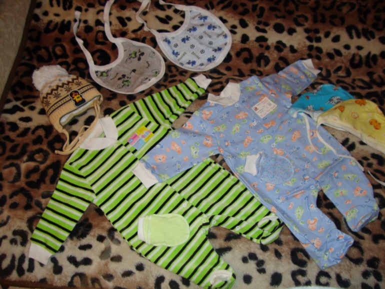 Прикупили немного одёжки для сынулика