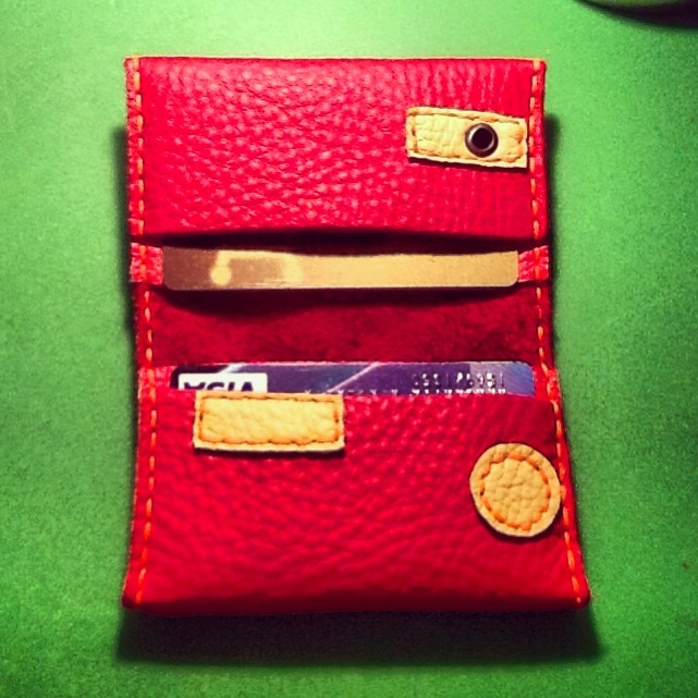 Кожаный кардхолдер и брелок( наборчики)