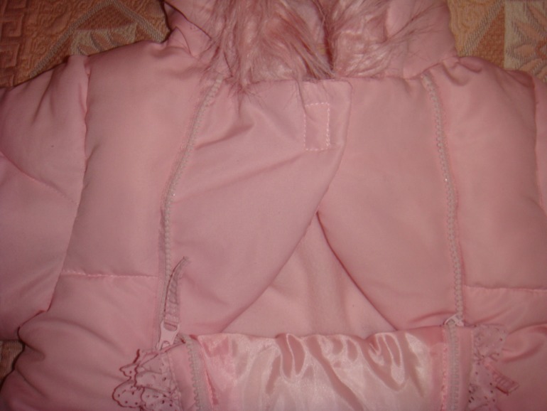 Новый зимний комбинезон для девочки 86см (18-24 мес) 1700 руб