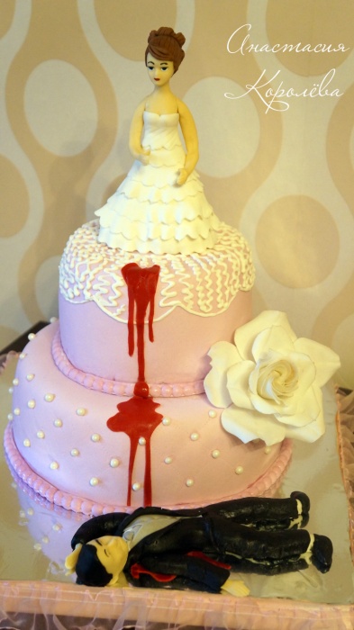 Антисвадебные торты - торты на развод