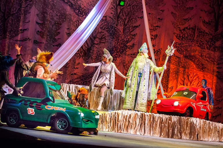 Мюзикл для детей Новогодние Гонки