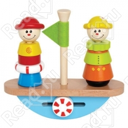 Игрушка-пирамидка "Кораблик" HAPE
