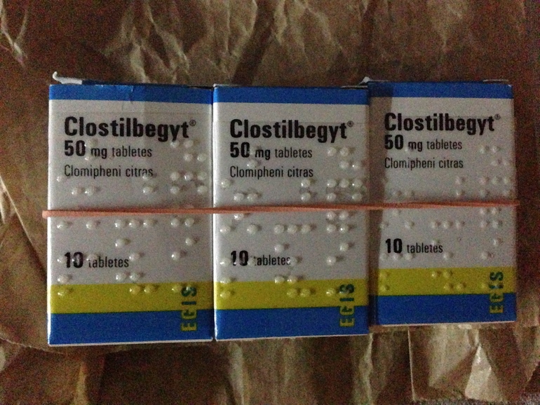 таблетки Клостибегил 50 мг