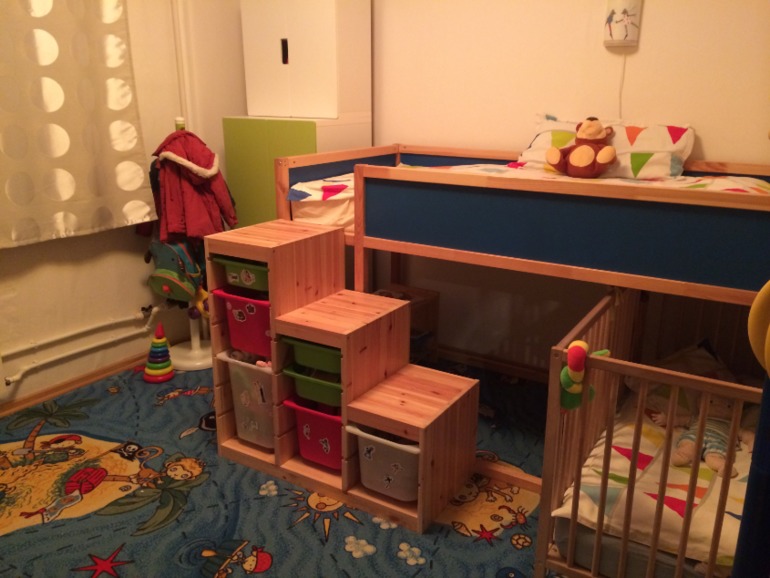 Обновили детскую и спальню