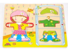 Большой Пристрой деревянных игрушек