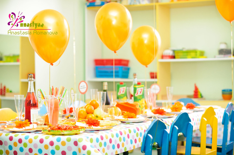 Апельсиновый день рождения или в гостях у Чебурашки!