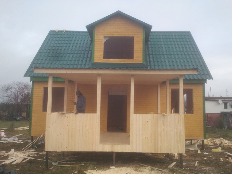Строительство дачи. Эволюция)
