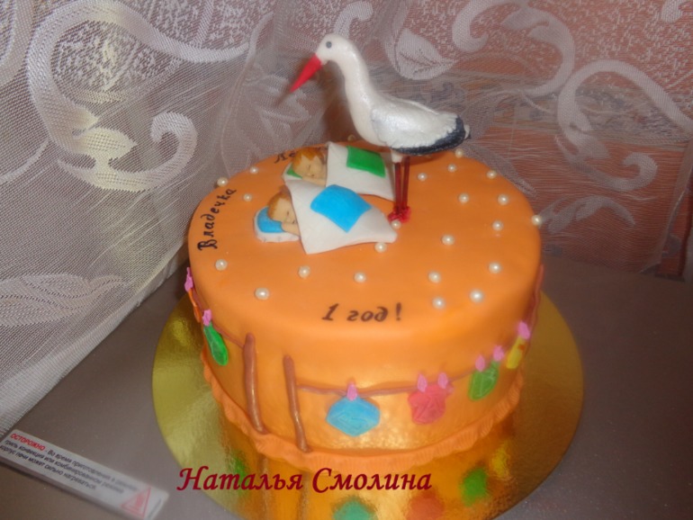 Торт для двойняшек